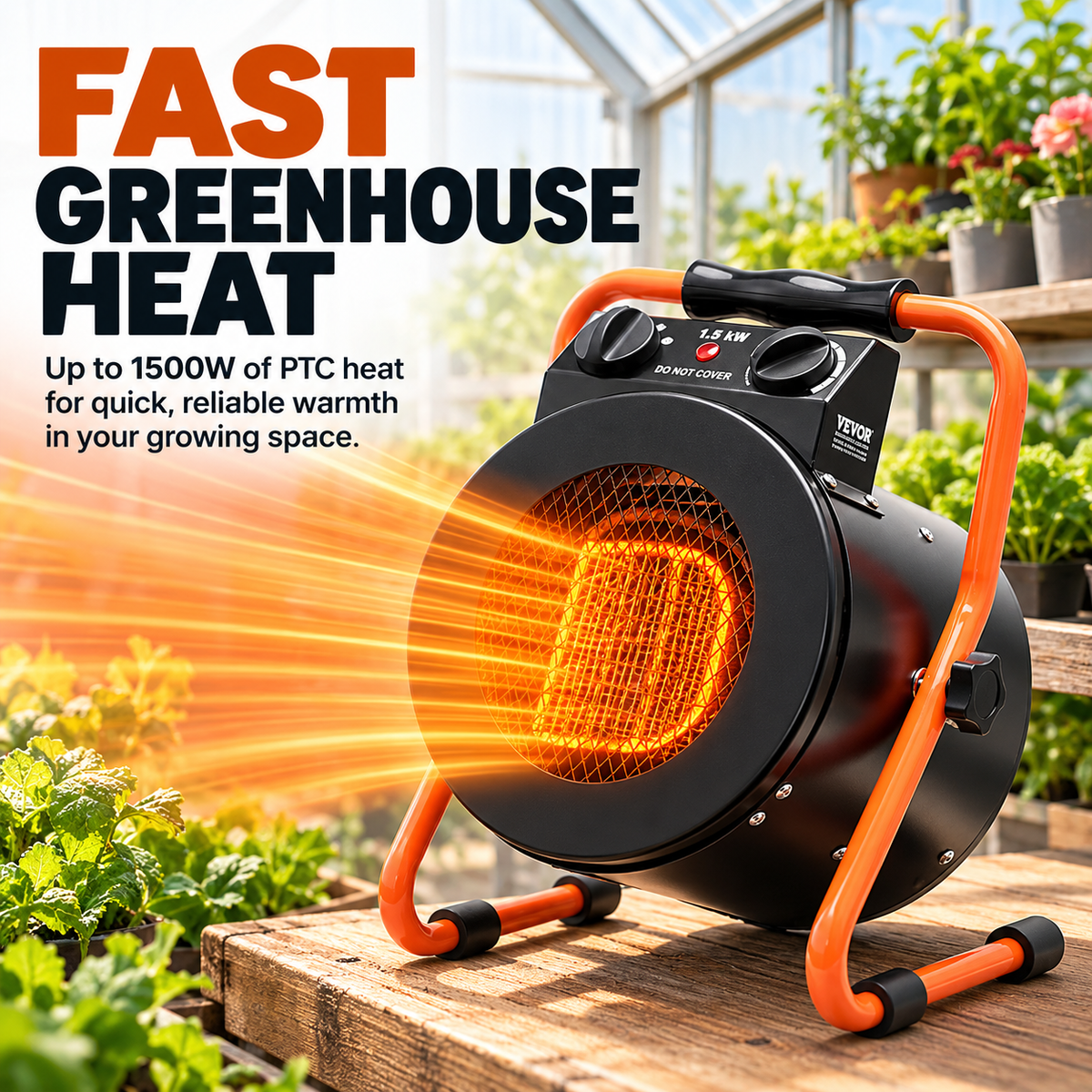 Greenhouse heater