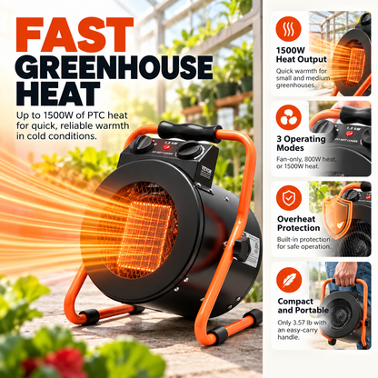 Greenhouse heater